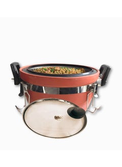 Premium Clay Biryani Cooker Eartenware Handcrafted Clay Biryani Cooker Authentic Flavors and Perfect Rice 3 Ltr Pressure Cooker