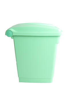 Generic Step Trash Bin | Plastic Matte Finish | Suitable For Bathrooms, Kitchens & Communal Spaces | Green | 45 Liters  - Image 2