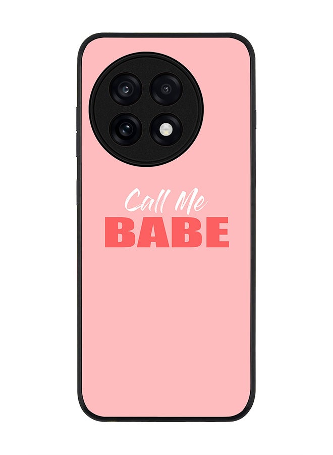 Stylizedd For OnePlus 13R / Ace 5 Pro Case,Slim fit Camera Protection, Shockproof Thin Phone cover  - Call me babe