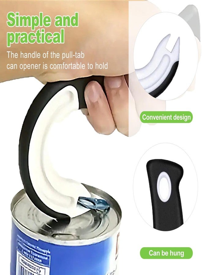 CeroDimo 2 Pack Ring Pull Can Opener for Soda, Cat & Canned Food - Arthritis-Friendly Grip for Seniors, Easy Tab Opener Protects Nails & Joints - Image 3