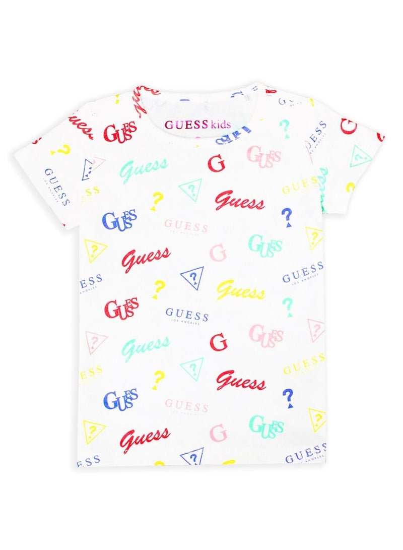 GUESS Guess Kids White Cotton T-shirt 