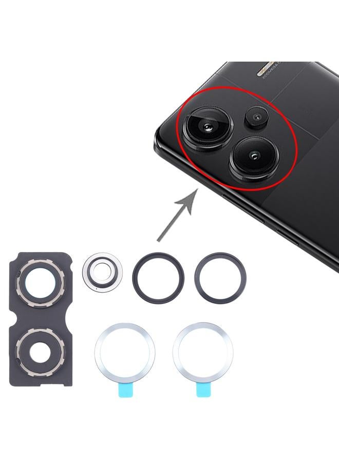 erorex For Xiaomi Redmi Note 13 Pro+ Back Camera Lens Frame (Green) - Image 4