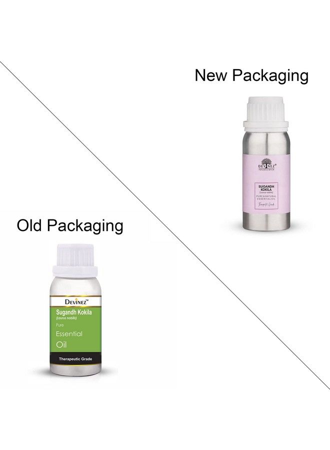 Devinez Sugandh Kokila Essential Oil 100% Pure Natural & Undiluted 250Ml In Anodized Aluminum Bottle - Image 3