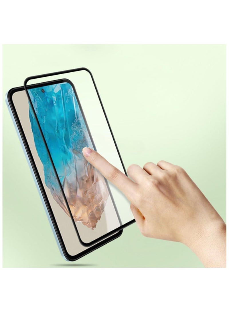 Denx Screen Protector Compatible for Samsung Galaxy M35 - Tempered Glass Pack (Clear) - Image 4
