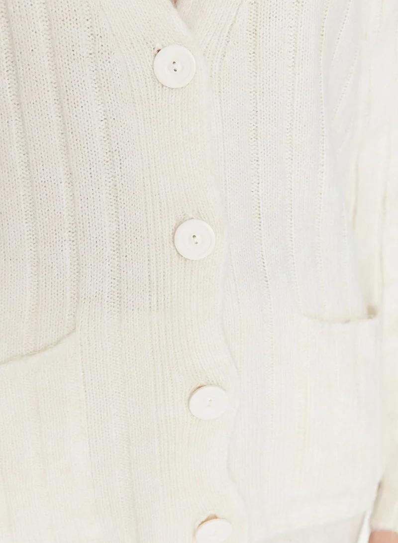 trendyol Button Down Cardigan & Pants Set