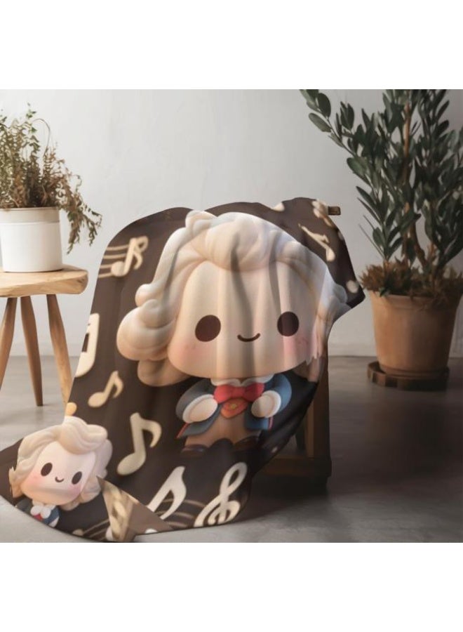 general Baby and children's cartoon flannel thin blanket (warm and comfortable, suitable for sleep, game use) 70cm*100cm - Image 4