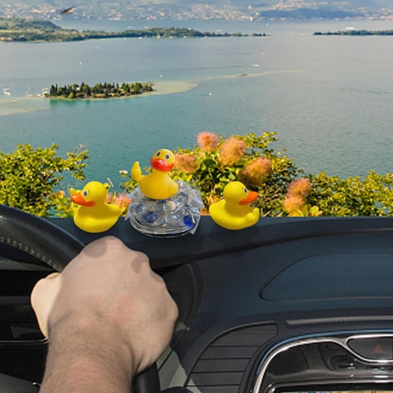 woobles Finger Rubber Duck Toy - Mikilon Rubber Duck for Bath, Car Dashboard Decoration, Novelty Gift, 2.28 Inch, 1 PC - Image 4