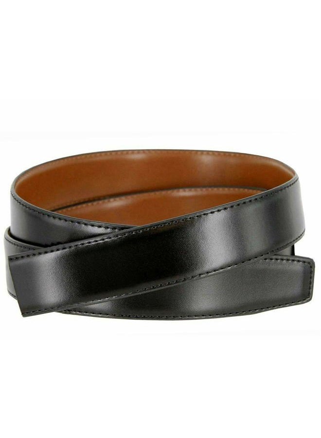 Belts.com Reversible Belt Strap Replacement Genuine Leather Dress Belt Strap, 1-1/8", 1-1/4", 1-3/8" Wide, Black/Tan-30mm-02, 44 - Image 2