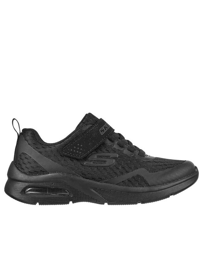 SKECHERS Boy's Microspec Max Torvix Sneaker, Black Textile Trim - Image 2
