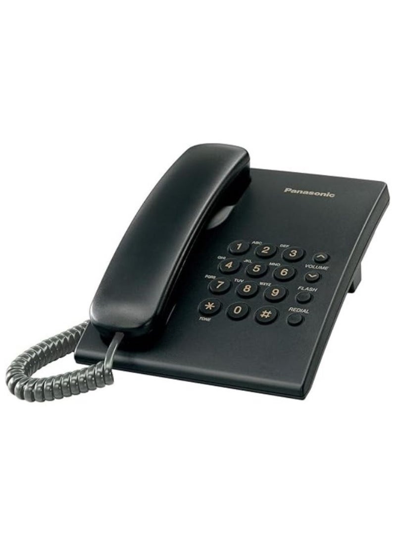 Panasonic Panasonic KX-TS500FX Integrated Corded Telephone, Black  - Image 1