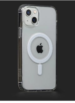 Ten tech Magnetic Clear Case Designed for iPhone 14 plus– Compatible with MagSafe Charger, Support Magnetic Car Mount Wireless Charging, Soft Press Buttons Scratch Resistant – ten tech