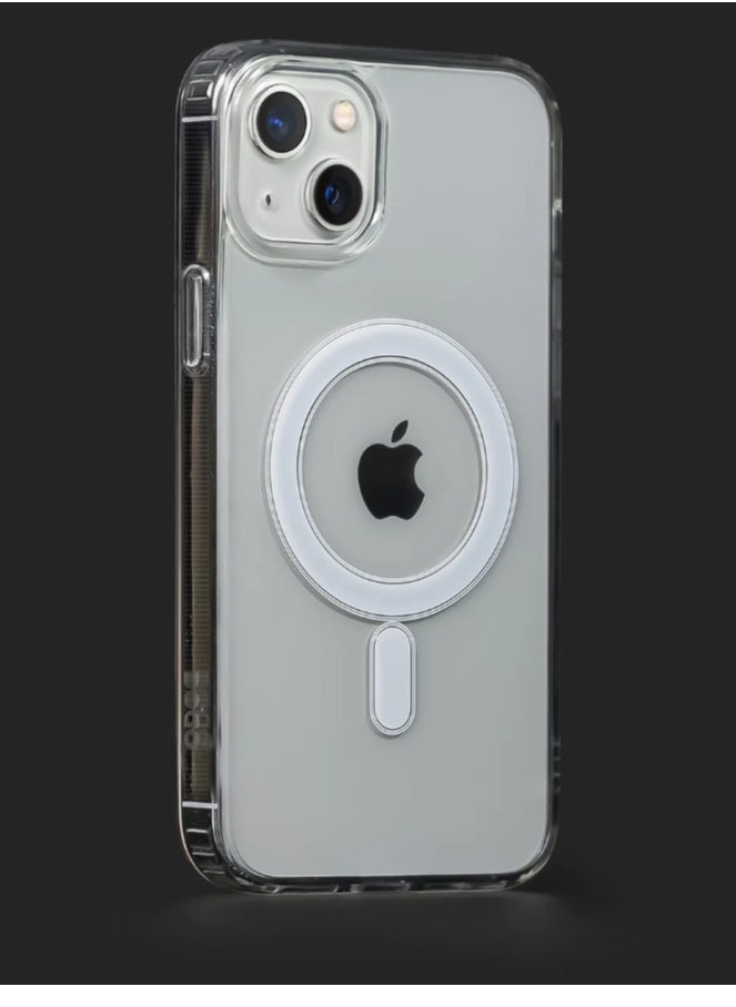 ten.tech - Ten tech Magnetic Clear Case Designed for iPhone 14 plus– Compatible with MagSafe Charger, Support Magnetic Car Mount Wireless Charging, Soft Press Buttons Scratch Resistant – ten tech - Image 1