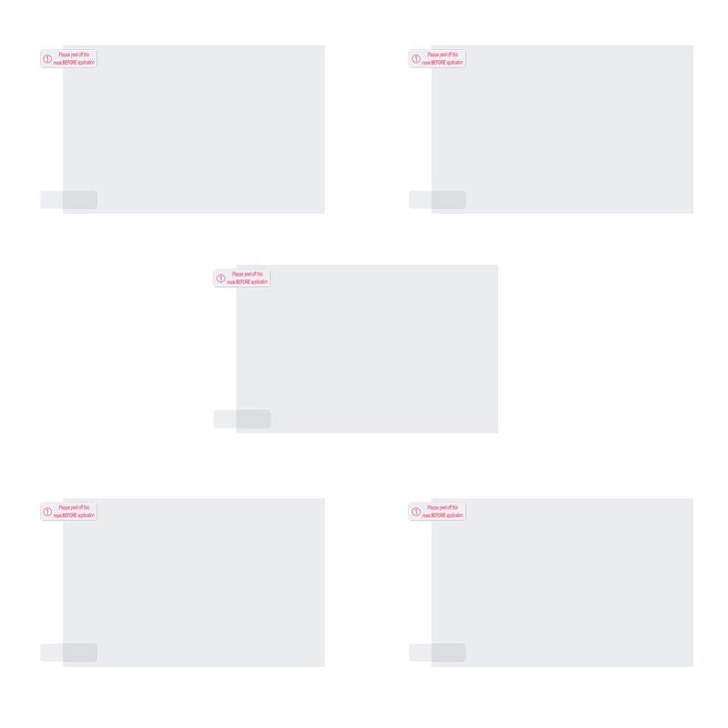 LCD Screen Protective Film For 3D Printer Scratch Resistant High Transmittance 5 Pack - Image 4