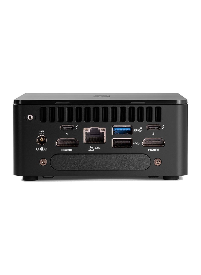 ASUS NUC 12pro Mini PC, RNUC12WSHI700002I Intel Core i7-1260P Intel Iris Xe, 2x DDR4 SO-DIMM, M.2 22x80 NVMe SSD, no OS/EU Cord, Tall Kit | 90AR00E1-M000J0 Black - Image 5