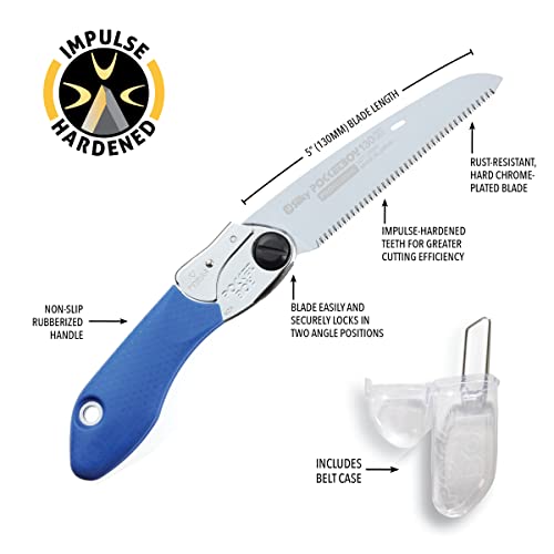 Silky Professional Series PocketBoy Folding Saw 130mm Fine Teeth (342-13) - Image 4