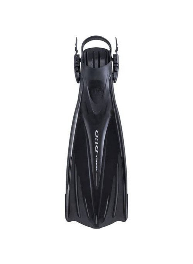 TUSA Sf0102 Imprex Duo Scuba Diving Fins Large Fishtail Blue - Image 3