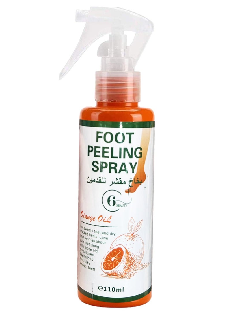 6 BEAUTY Foot Peeling Spray Oil 110ml 
