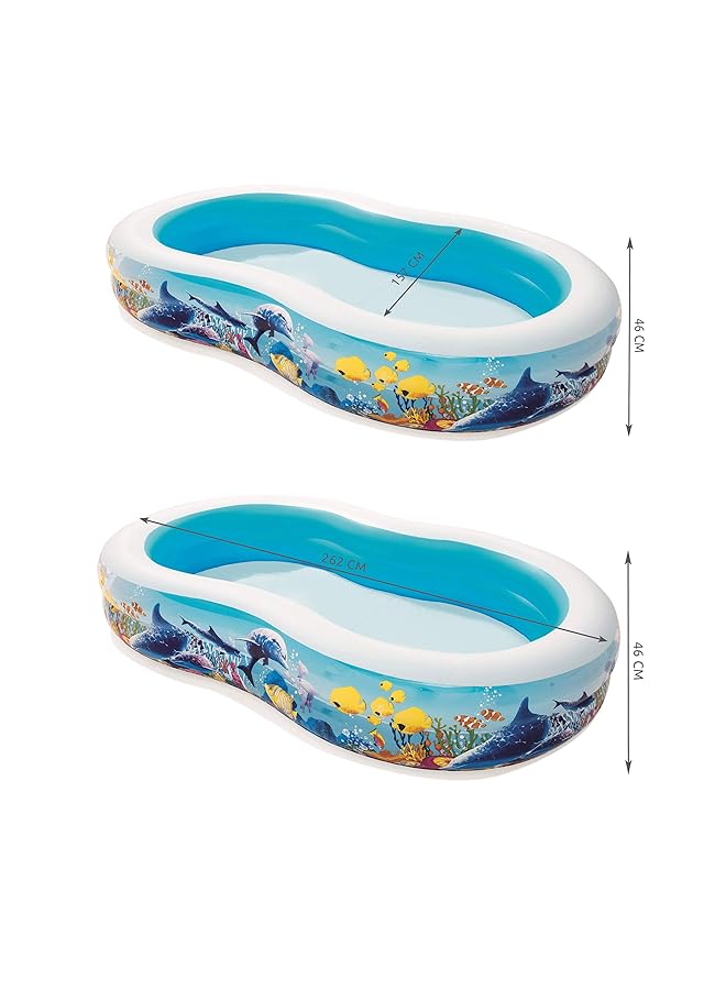 Bestway Play Pool 262X157X46Cm Multi Colour - Image 2