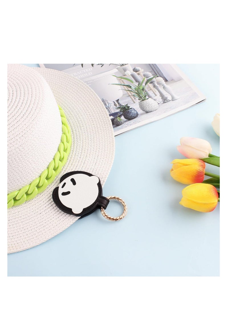 Magnetic Hat Clip for Travel, PU Hat Clip, Handbag Hat Holder Bag Hat Holder Clip for Men Women Backpack Luggage, Panda Pattern, 1 Pcs  - Image 5