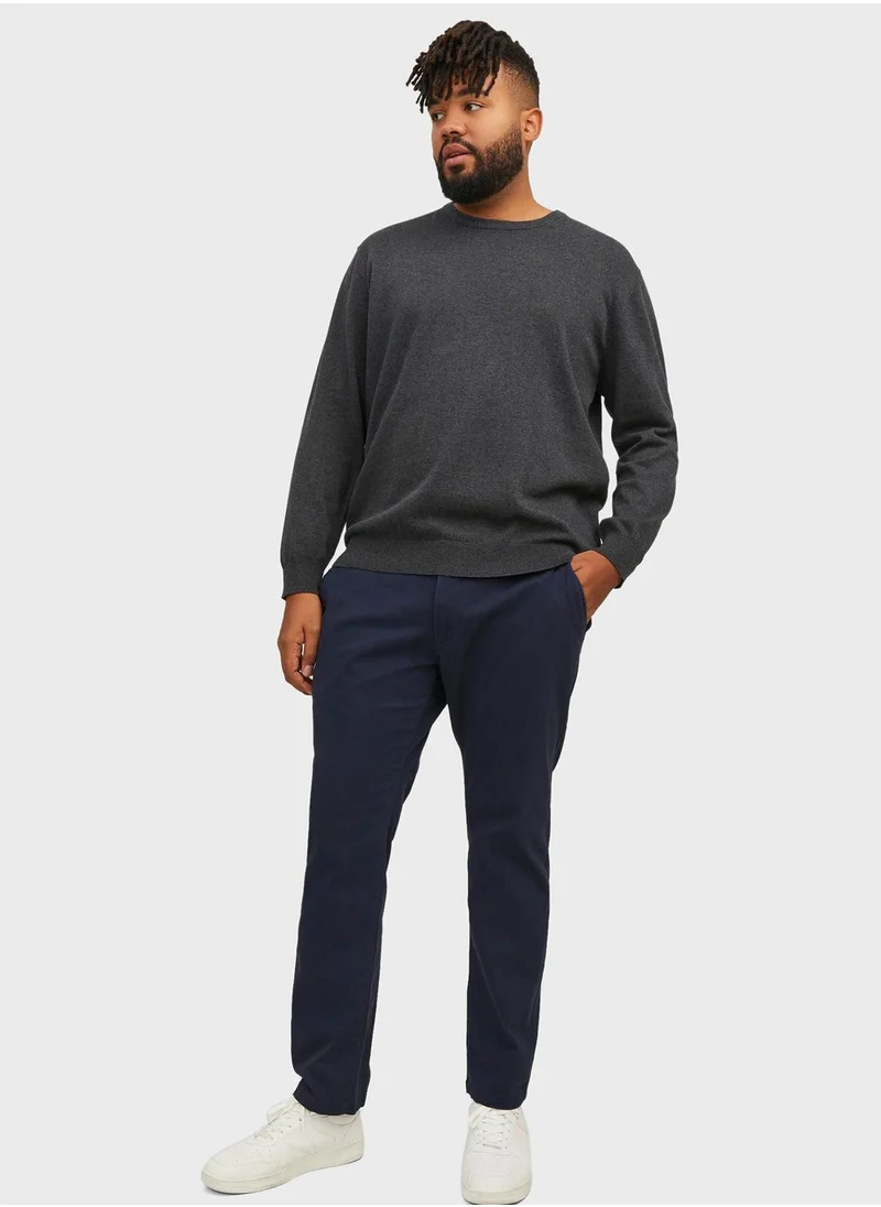 JACK & JONES Plus Size Essential Slim Fit Pants