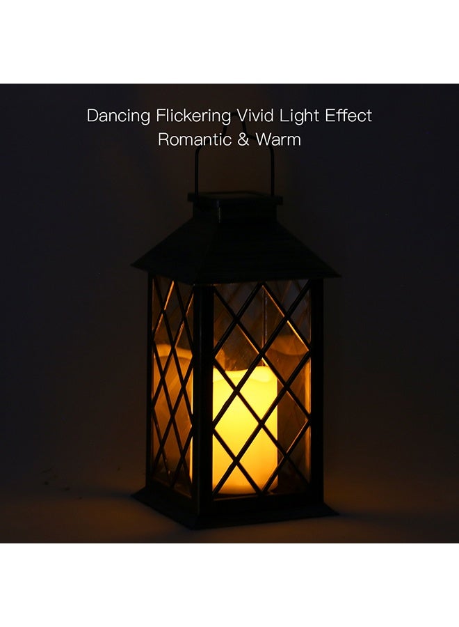 Solar Candle Wind Lamp，Solar Hanging Lantern Outdoor，Hanging Night Light with Beautiful Design for Courtyard，Suitable for Table,Outdoor  - Image 4