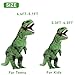 Servllcell Inflatable Dinosaur Costume for KidsHalloween Costumes T Rex Blow Up Costumes for Boys GirlsCosplay PartyGreen - Image 4