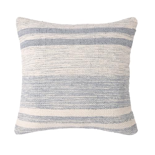 Red Earth REDEARTH · Tufted Throw Pillow Cushion Covers - Boho Textured Woven Decorative Cases Set for Couch - Sofa - Bed - Farmhouse - Chair - Patio - Outdoor - car - 100% Cotton (18x18 ; Gray) Pack of 2 - Image 4