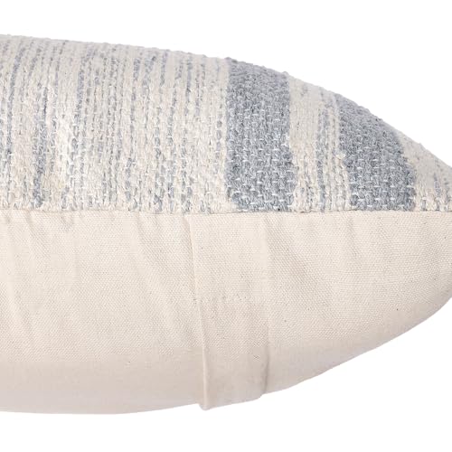 Red Earth REDEARTH · Tufted Throw Pillow Cushion Covers - Boho Textured Woven Decorative Cases Set for Couch - Sofa - Bed - Farmhouse - Chair - Patio - Outdoor - car - 100% Cotton (18x18 ; Gray) Pack of 2 - Image 5