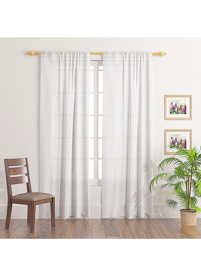 Home Box - Rhine Luke 2-Piece Net Curtain Set 240x140 cm - Image 1