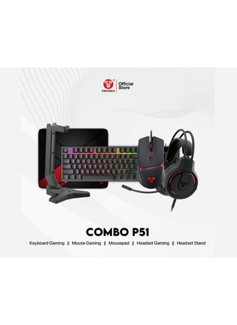 P51 5 IN 1 GAMING COMBO SET