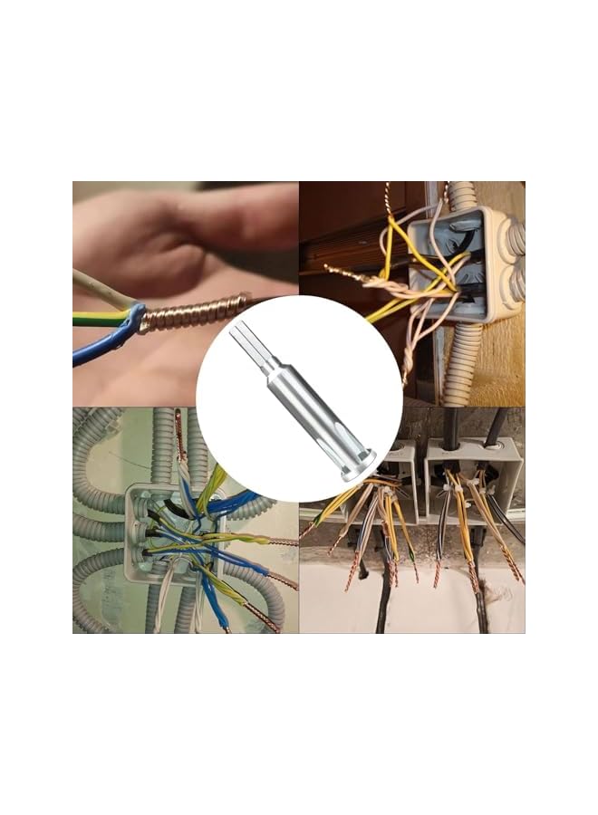 promass Wire Twisting Tool Wire Twister Wire Connector,Wire Twister Tool for Drill,Wire Stripping And Twisting Tool,Cable Quick Stripping (Size : A) - Image 5