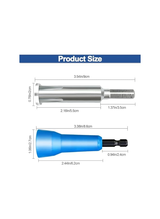 promass Wire Twisting Tool Wire Twister Wire Connector,Wire Twister Tool for Drill,Wire Stripping And Twisting Tool,Cable Quick Stripping (Size : A) - Image 2