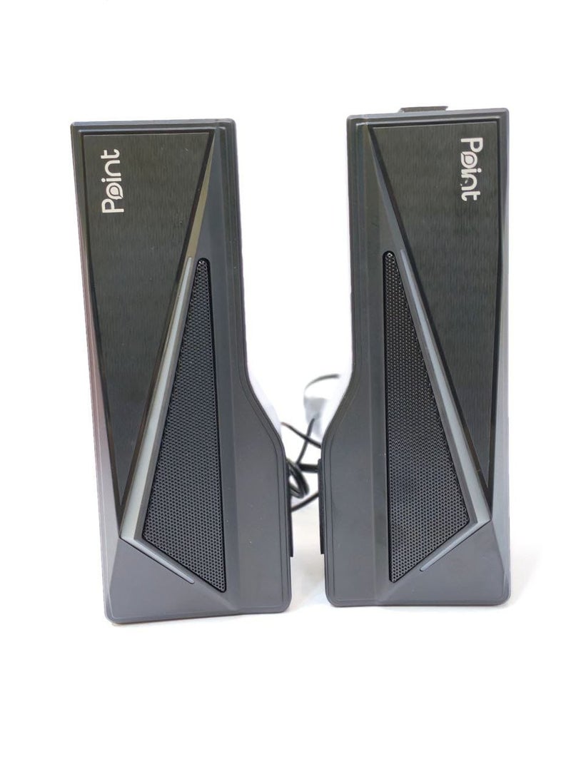 بوينت مكبر صوت USB بإضاءة RGB طراز PT-510 من POINT - Image 4