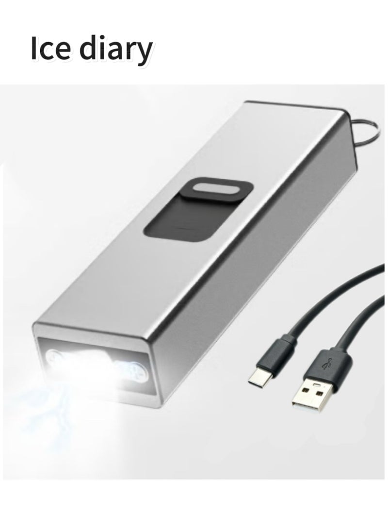 يوميات الجليد فلاش لاعب LED خارجي (فضي) - Image 1