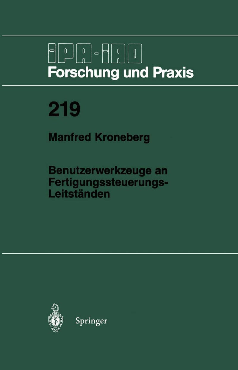 Benutzerwerkzeuge an Fertigungssteuerungs-Leitstanden 