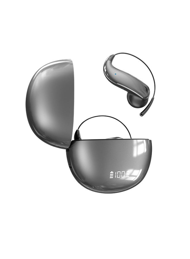 Ai Translation Bluetooth Earphones, Over-ear Type, Non-bone Conduction, In-ear Wireless Open-type, For Running, Ultra-long Battery Life