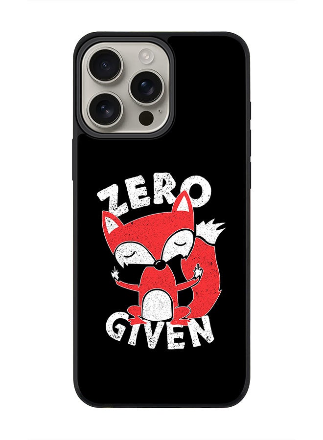 Stylizedd For iPhone 16 Pro Max Case [Compatible with MagSafe] Slim Magnetic cover Phone Case iPhone 16 Pro Max -Zero Fox Given - Image 1