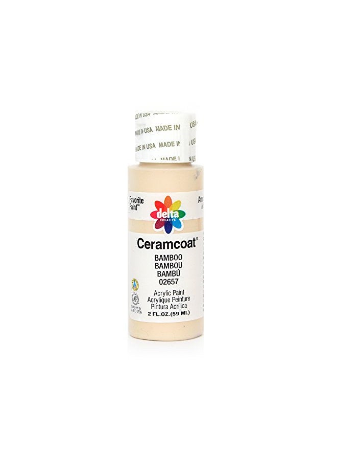 Delta Creative Ceramcoat Acrylic Paint in Assorted Colors (2 oz), 2657, Bamboo - Image 1