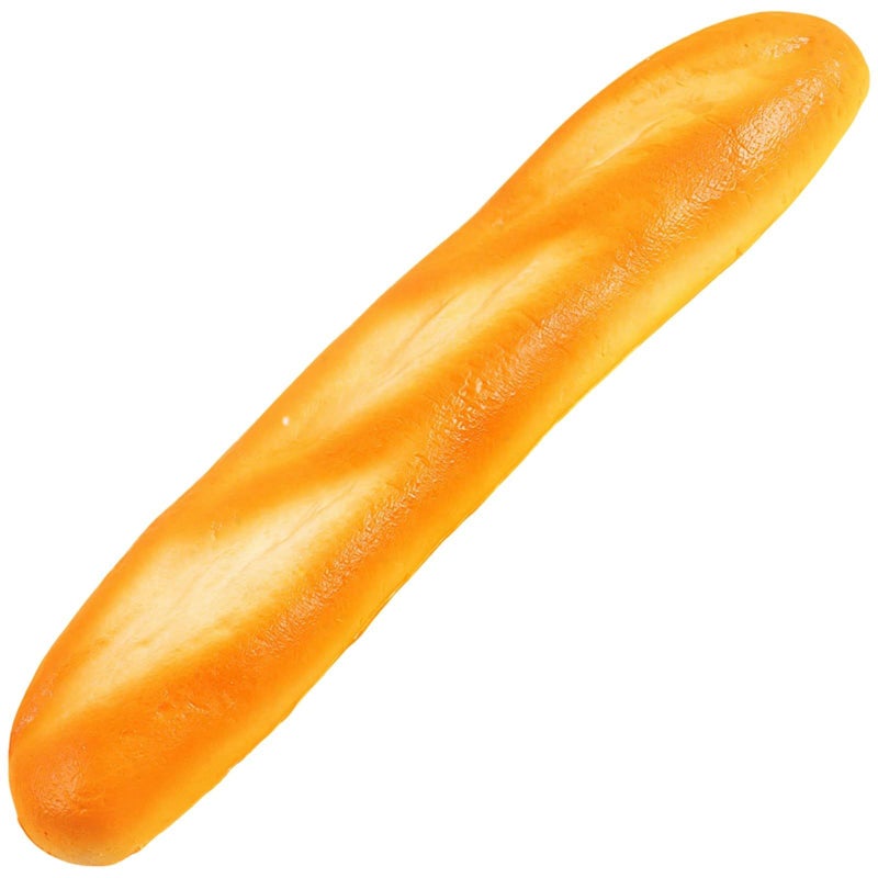 Artificial Yellow Bread Food Model 11 2 Inch Photography Prop Window Display Decor - Image 2