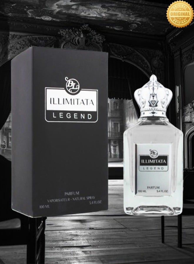 BL 10 Pieces Illimitata Legend Perfume 100ml EDP - Image 2