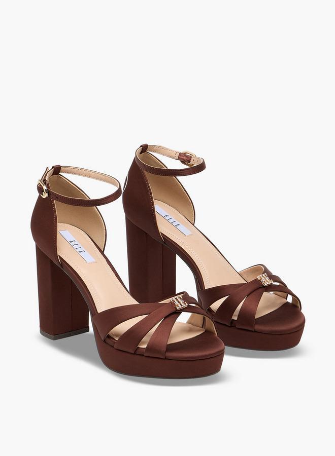 ELLE Women Block Heel Sandals - Image 3