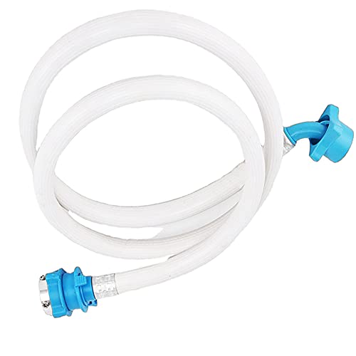 MLD GP_F01 hose pipe 5Mtr washing machine Fully automatic with Tap Adaptor Water inlet Flexible long pipes front load and top loading Washing Machines (Size 5 Meter,Color-Multi, Material-Plastic) - Image 1