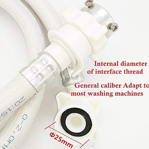 MLD GP_F01 hose pipe 5Mtr washing machine Fully automatic with Tap Adaptor Water inlet Flexible long pipes front load and top loading Washing Machines (Size 5 Meter,Color-Multi, Material-Plastic) - Image 5