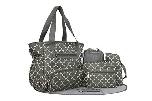 SoHo Designs SoHo Grand Central Station Diaper Bag Green - Image 1