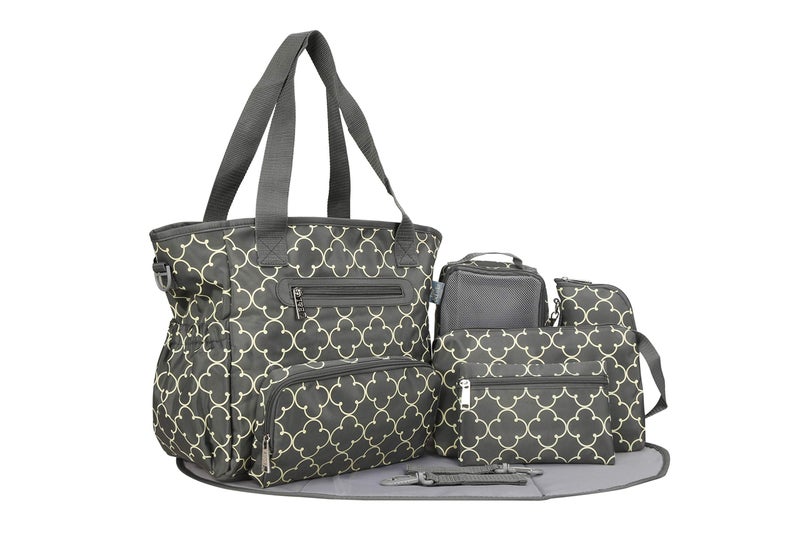 SoHo Designs SoHo Grand Central Station Diaper Bag Green - Image 2