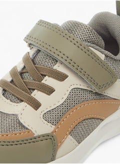 LBL by Shoexpress Boys Panelled Sneakers With Hook And Loop Closure  - Image 4