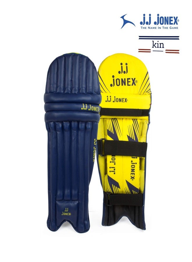 Jonex Jj Jonex Cricket Leg Guard Specially Blue Design with Extra Protection @ Kin Store - Image 5