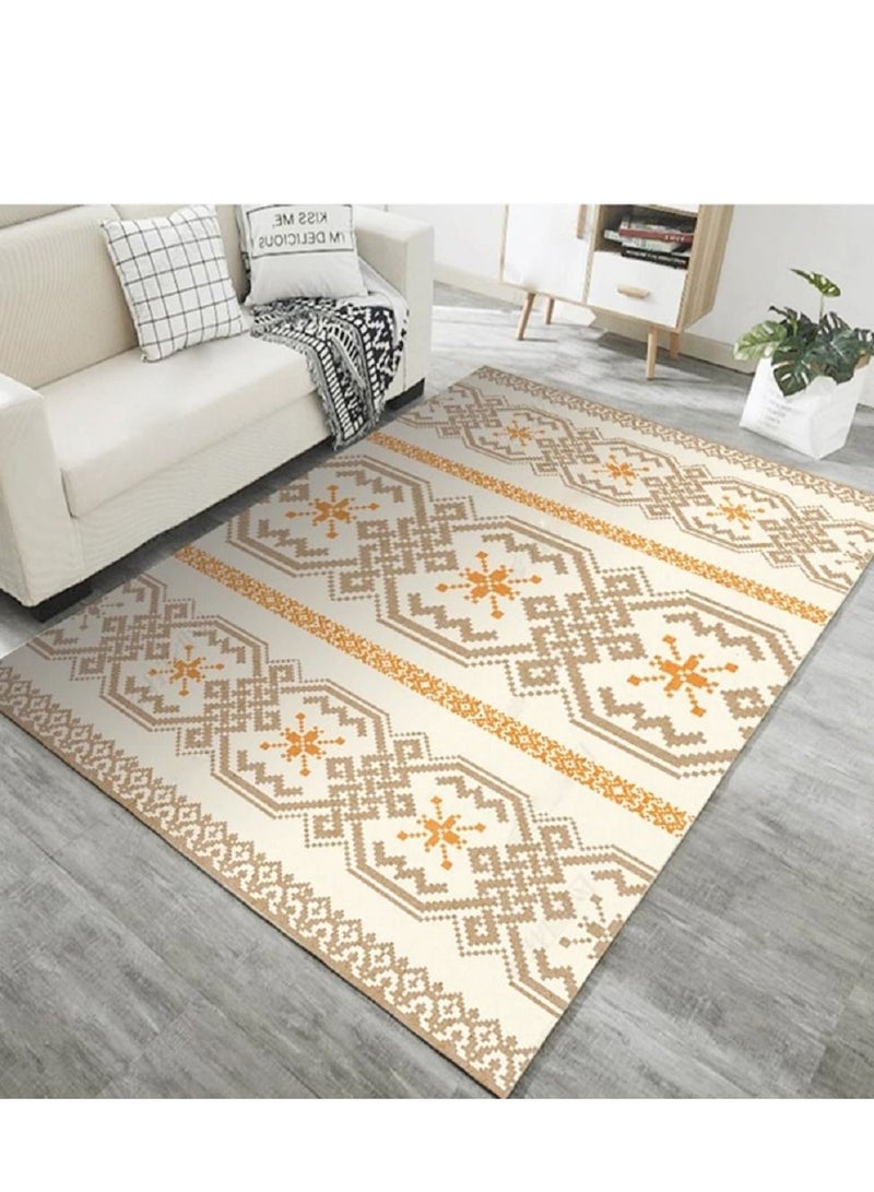 Sharpdo Modern Style Area Rug Non-Slip Super Soft Touch Living Room Bedroom Kitchen Decoration Of Carpet Floor Rug Rectangular 160x230cm - Image 2