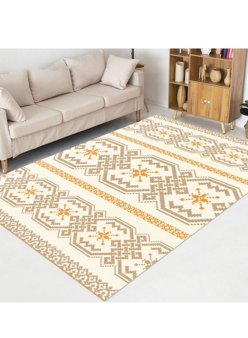 Sharpdo Modern Style Area Rug Non-Slip Super Soft Touch Living Room Bedroom Kitchen Decoration Of Carpet Floor Rug Rectangular 160x230cm - Image 1