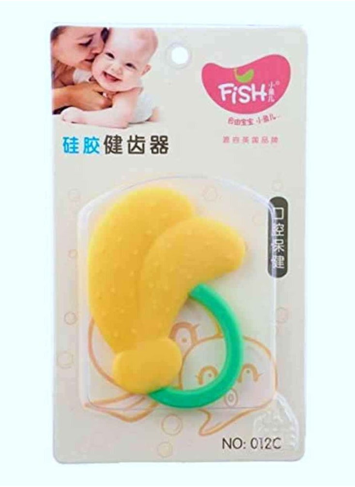 FISH - Fish Little Banana Shaped Baby Teether - Image 1